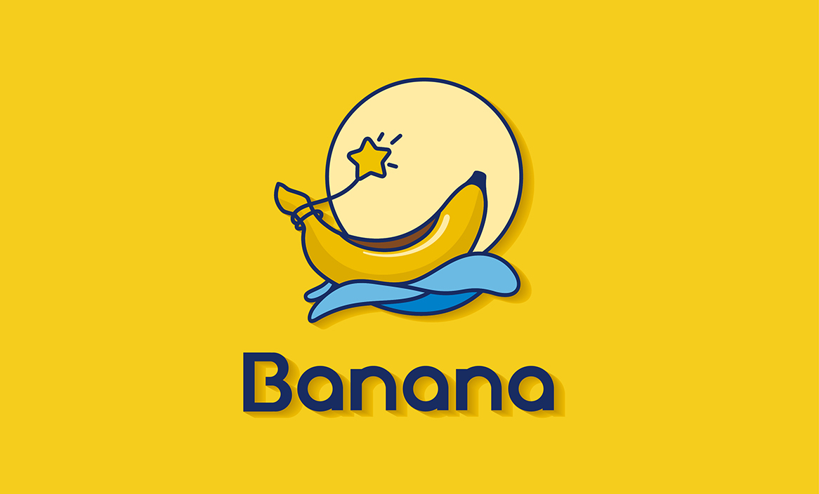 Banana月子會所品牌標(biāo)志設(shè)計(jì)